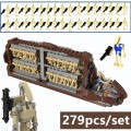 NEW MOC Star Movie Space Series Wars Battle Transport Battleship Droid Platoon Attack Crafts Building Blocks Bricks Kids Toys