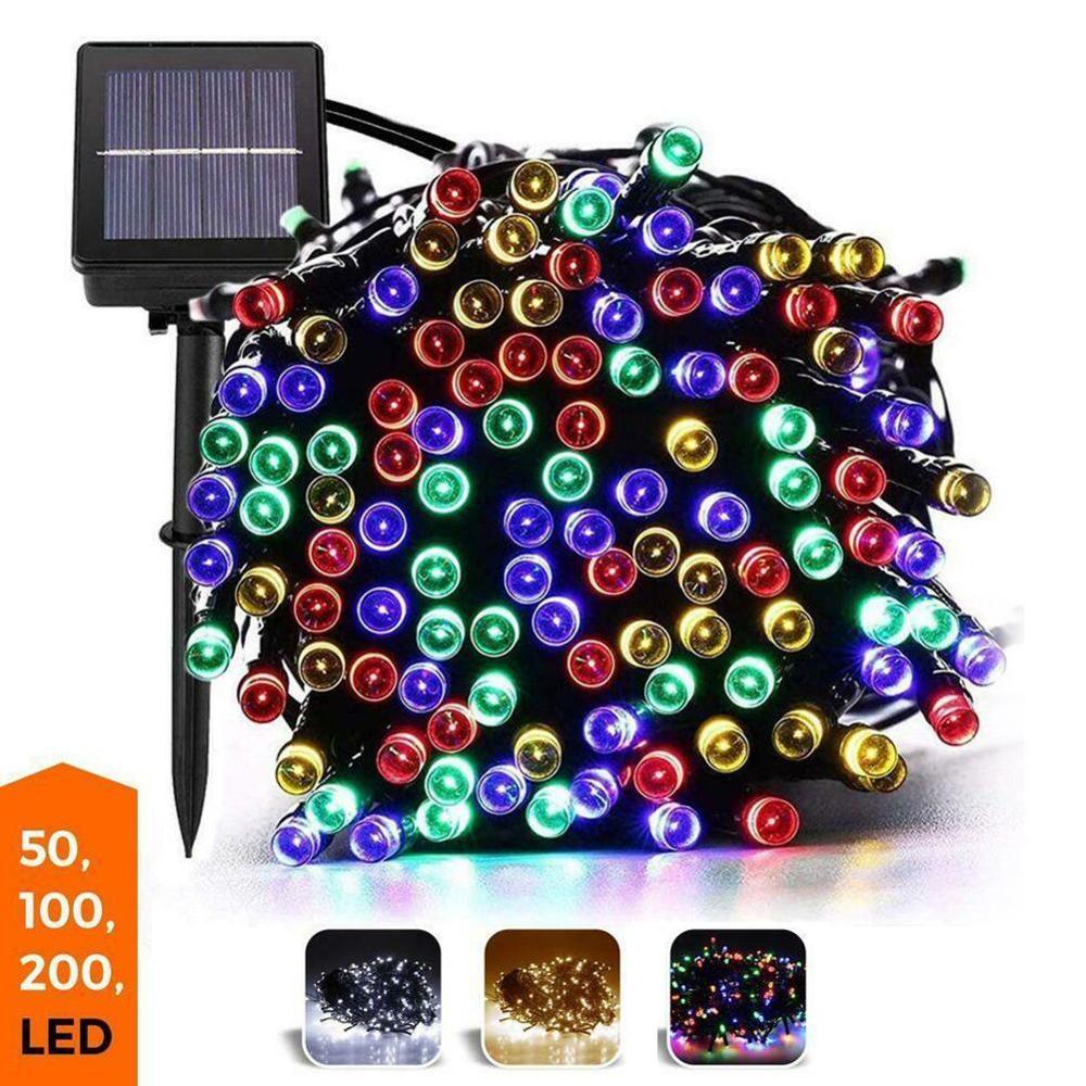 300 LED Solar String Lights 8 Mode Fairy Lights Outdoor Solar Garland Power Waterproof Decoration Garden Lamp Christmas
