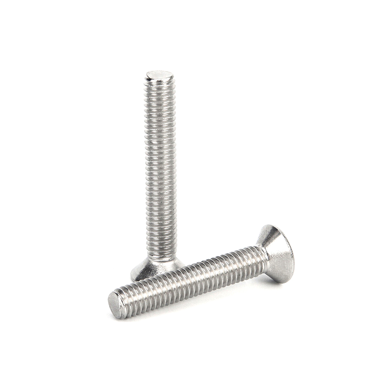 Stainless steel hexagonal countersunk head bolts