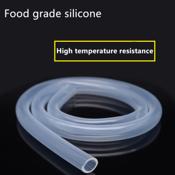 1M 3M 5M Food Grade Transparent Silicone Tube Rubber Hose 4 5 6 8 10 12mm Out Diameter Flexible Milk Hose Beer Pipe Silica Gel