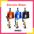 200KG Electric hoist Portable Electric Winch electric steel wire rope lifting hoist 220V/110V