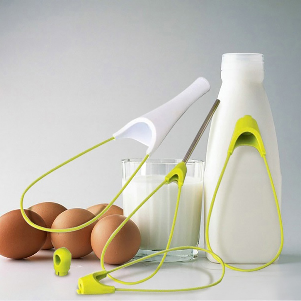 2019 Hot Sale Multifunctional Rotary Manual Egg Beater Mixer Mini Plastic Kitchen Egg Whisk Bake Tool Egg Agitator