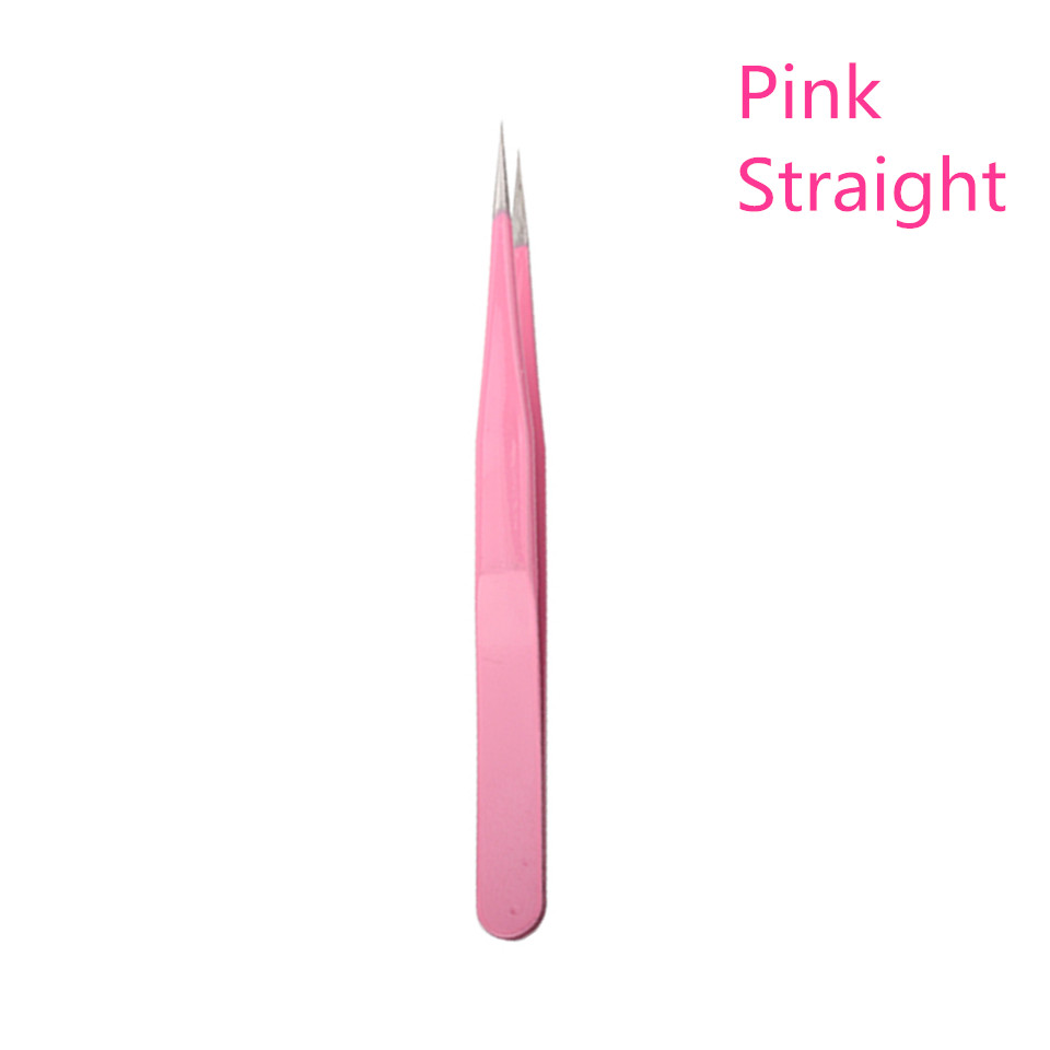 pink straight tweezer