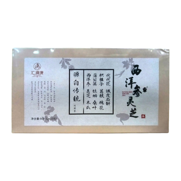 Huijikang American Ginseng & Ganoderma Lucidum Herbal Tea