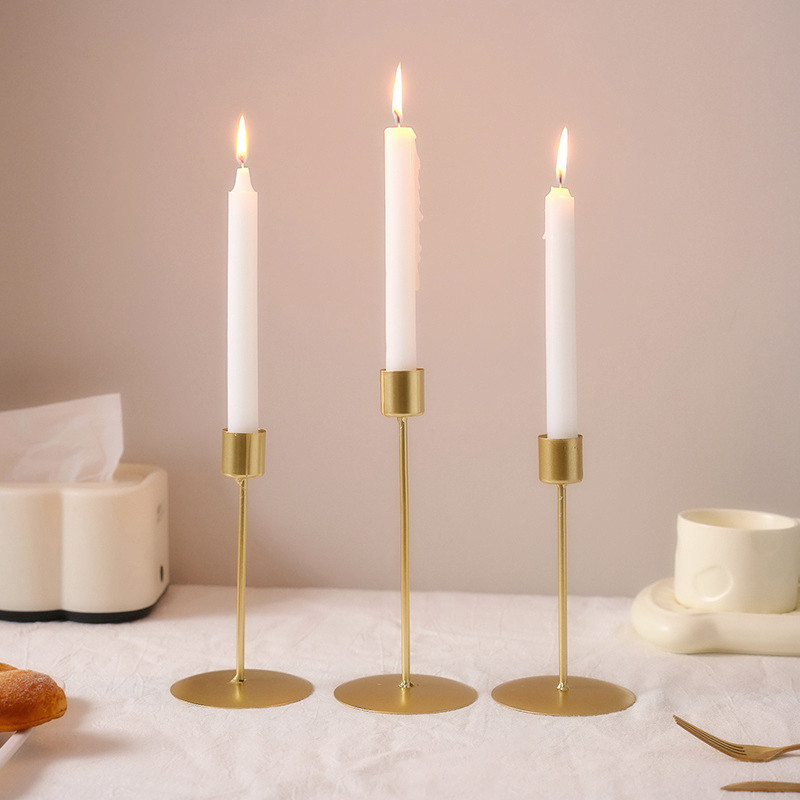 Gold Set Candle Holder