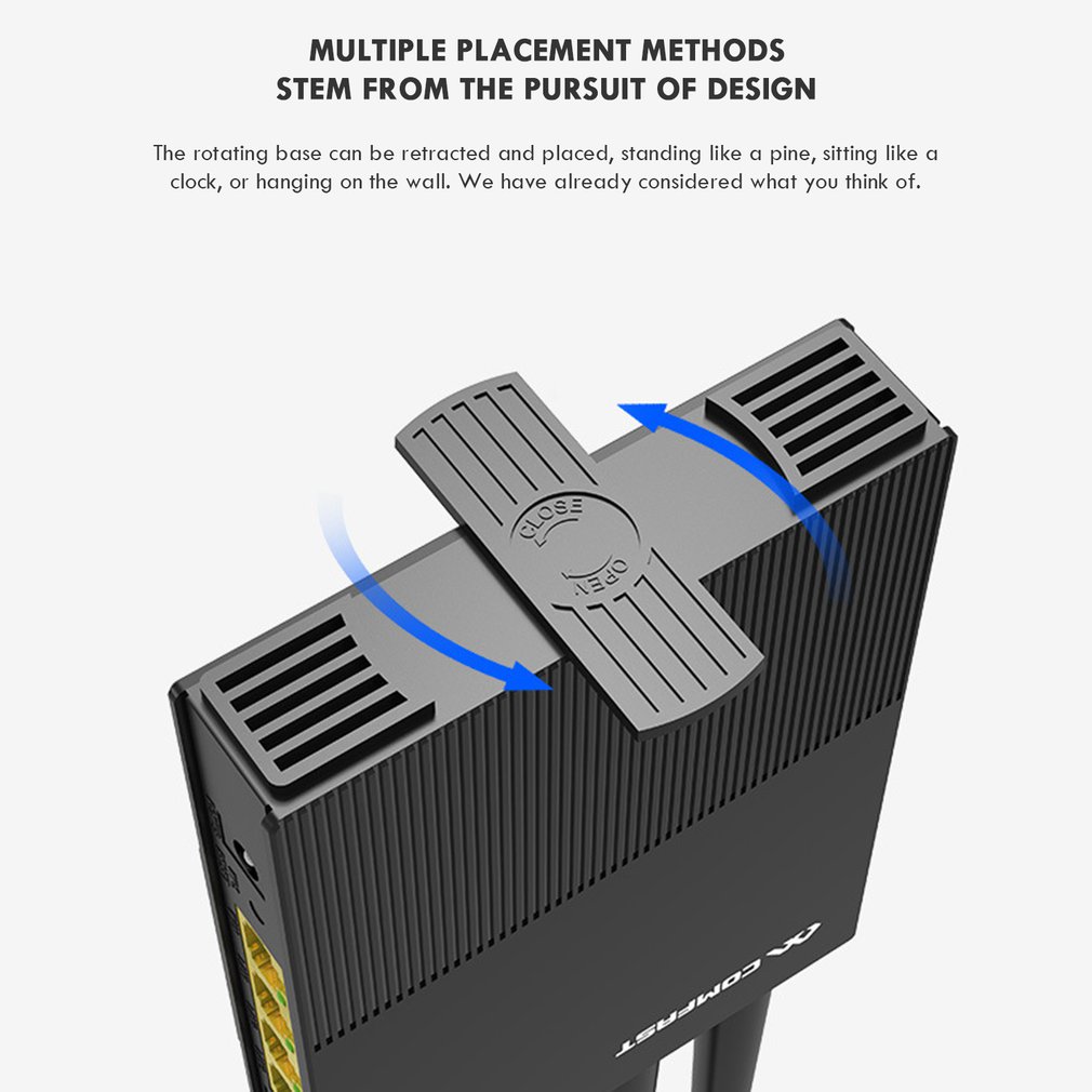 Router 1200Mbps Home 2.4G&5G Gigabit Dual-Band Wifi router dual band 2*5dbi Antenna Wireless Router CF-WR617AC