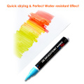 H&B 28Pcs/Set Oil Based Paint Marker Pens Assorted Colors Paint Pen 3.3mm Extra-fine Tip DIY Photo Album Art Supplies
