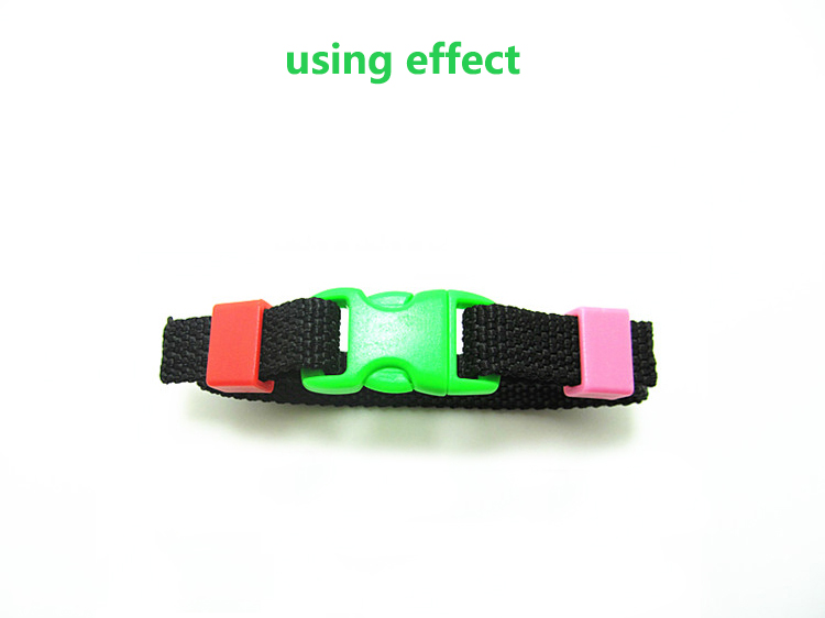30pcs Meetee 10mm Plastic Belt Loop Keeper Buckles Dog Collar Harness Backpack Straps Webbing Anti-slip Garment Accessory AP2001