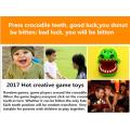 Creative Parent child interaction toy green Bite finger alligator extract a tooth classic child game practical joke toy