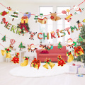 Christmas Decoration Flag Pendant Festival Decoration Window Door Frame Hanging Flag Christmas Sticker Christmas Tree Decoration