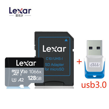 New Lexar Professional 1066X micro SDXC UHS-I cards SD memory card 64GB 128GB 256GB 512GB U3 V30 A2 160MB/s read 120MB/s write