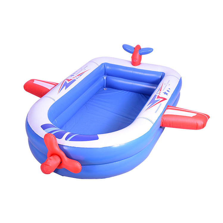 Kids Splash Pool Sprinkler Backyard Inflatable Sprinkler Pool 3