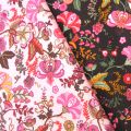 Polyester/PVC coated Waterproof Fabric for bag,handmaking - Flower collection (G04)