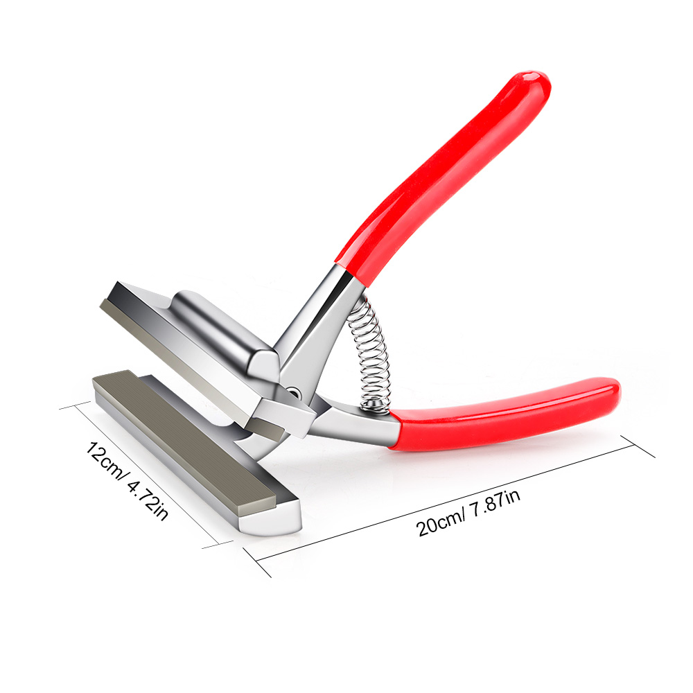 Arrtx Alloy Canvas Stretching Pliers Spring Handle for Stretcher Bars Artist Framing Tool 12CM Width Red Shank Oil Painting Tool