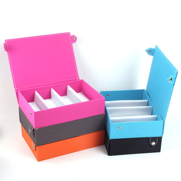 Sunglasses Organizer Storage Box 2020 Display Glasses Case Eyeglasses Collection Portable Holder Eyewear Gift Accessory 4 Grids