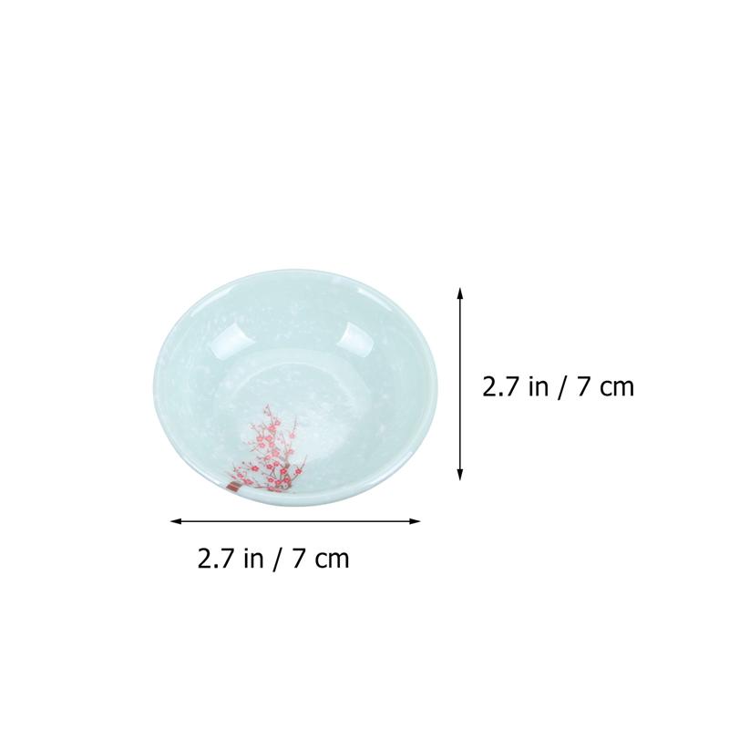 6pcs Melamine Sauce Plates Sauce Dish Dipping Dish Gravy Boats Reusable Sauce Container Small For Restaurant Home