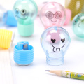 1PC Fashion Creative Kawaii Pencil Sharpener Bulb Style Plastic Students Stationery School Supplies Gift Pencil Sharpener
