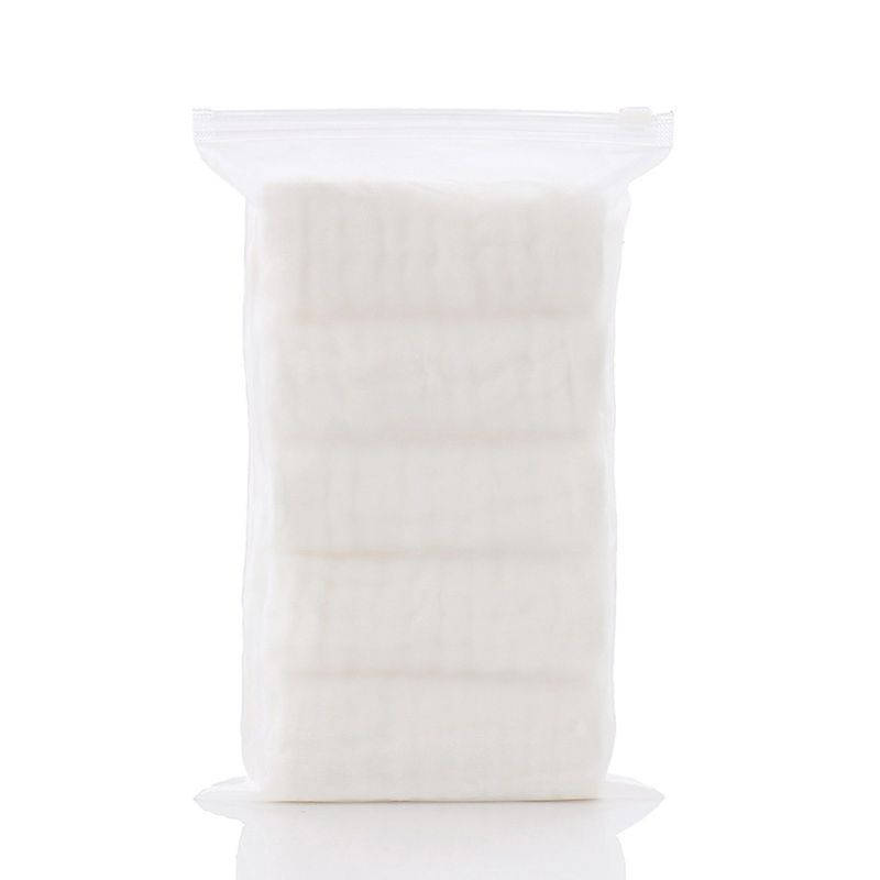 5pcs/lot Baby Handkerchief Square Face Towel Muslin Infant Face Towel Wipe Cloth A2UB