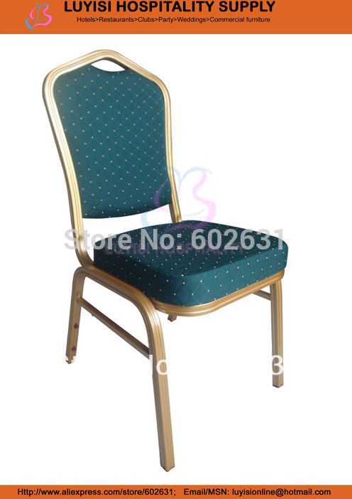 Stackable painted aluminum frame hotel chair A1030L