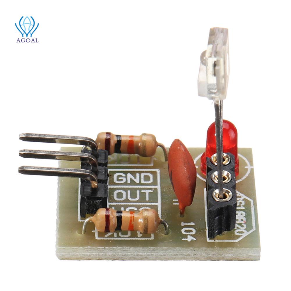10pcs/lot 5V Laser Sensor Module Board Non-modulator Tube For Laser Receiver Transmitter RF Module