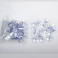 50pcs/set 30mm Head Mushroom Head Sucker Glass Door Window Sucker Upick 3CM White PVC Suction Cups Hooks Home Decor Hanging