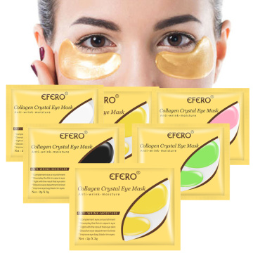 Eye Mask Collagen Crystal Eye Patches Gel Eye Mask Remove Wrinkle Dark Circles Gel Eye Pads Sheet Mask Skin Care Eyes Patches