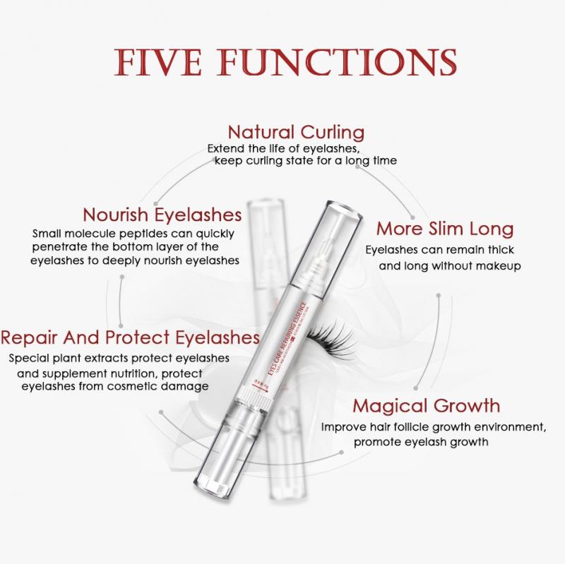 Eyelash Growth Enhancer Safe Natural Mascara Lengthening Eyebrow Growth Longer Thicker Rapid Growth Serum Grows Booster TSLM2