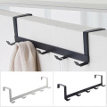 Practical Wrought Iron Door Hook Wall Hanger Hat Durable Kitchen 5 Hooks Bearing About 5kg Towel Hat Clothes Wall Hook Over Door