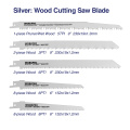 WORKPRO 32PC Saw Blades for Wood Metal Cutting Blades Reciprocating Saw Blade Set Jigsaw Blade