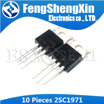 10pcs/lot 2SC1971 C1971 TO-220 NPN Power Transistor