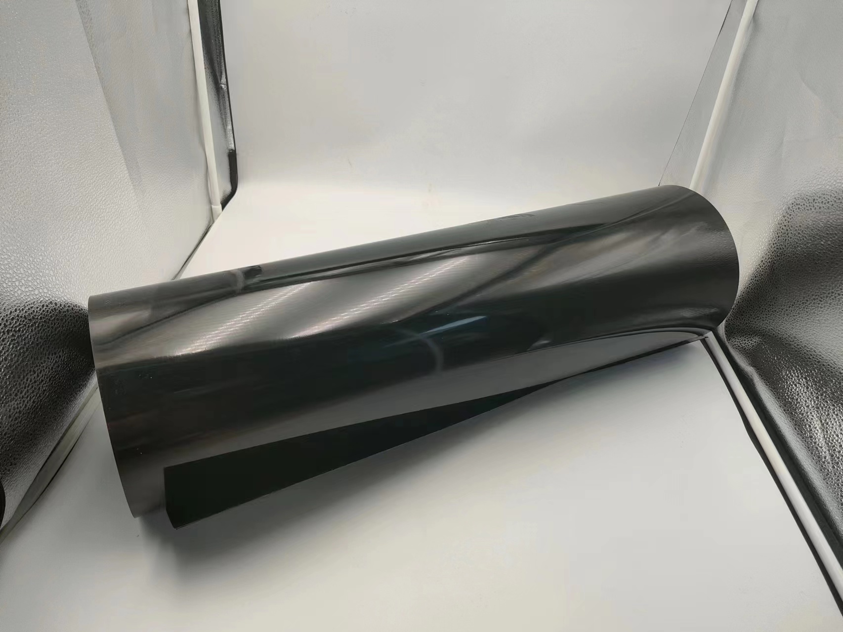 Black high glossy PP  rigid sheet film10