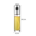 Holaroom Oil Spray Bottle Seasoning Injector Bottle Portable Olive Oil Soy Sauce Vinegar Sprayer Practical Kitchen Barbecue Tool