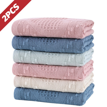 10Pcs Cotton Heart Shape Hand Towel Face Care Magic Bathroom Sport Waffle Towel Hand Towels for Adults 33x72cm