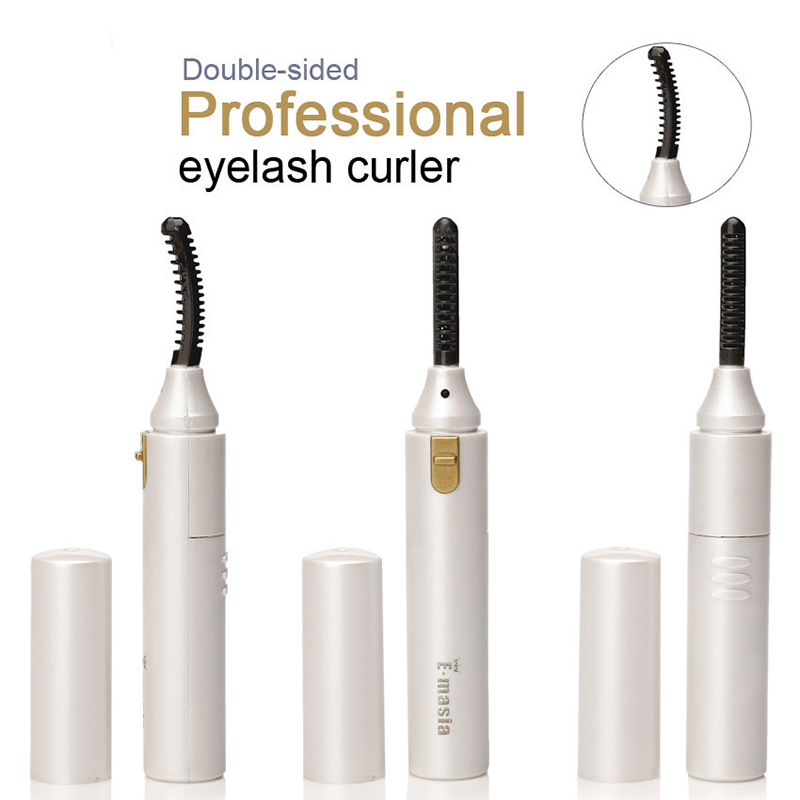 1PC Electric Eyelash Perm Mini Partial Double-sided Permanent Curling Eyelash Curler Portable Beauty Eyelash Makeup Tools