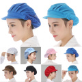 Unisex Men Women Elastic Mesh Caps Hat for Cafe Bar Kitchen Restaurant Hotel Bakery Chef Uniform Waiter Work Wear Workshop