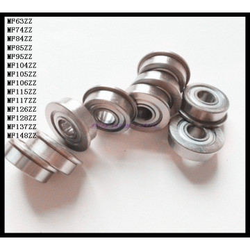 30pcs/Lot MF95ZZ, MF104ZZ, MF105ZZ, MF106ZZ, MF115ZZ Flange Bearing Thin Wall Deep Groove Ball Radial Ball Bearing Brand New