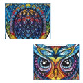 The Owl Wooden Puzzle Unique Shape Pieces Animal Gift For Adults And Kids 122 Pieces Wooden Wooden Puzzle Pieces Educational