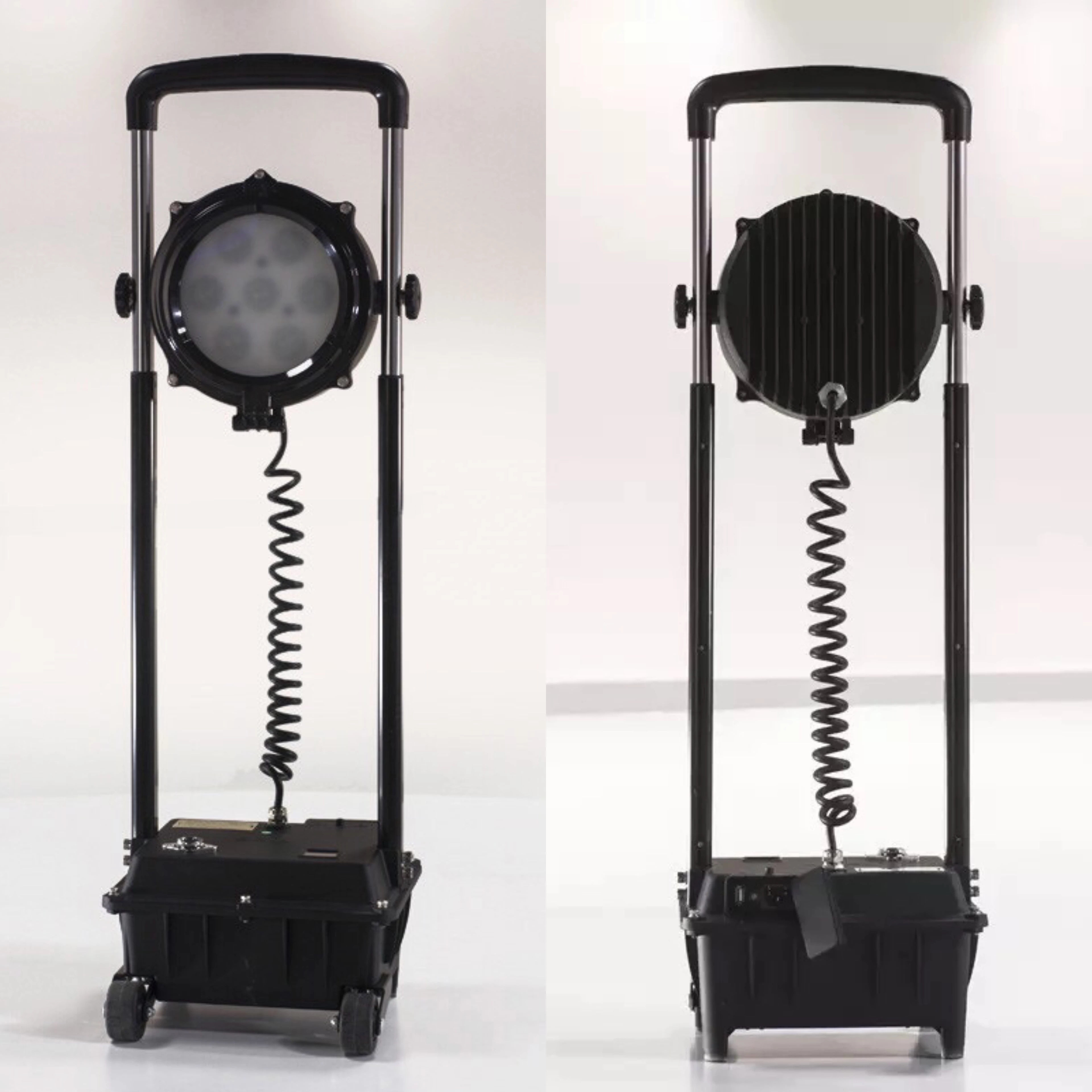 Explosion-proof strong light moving working lamp Flood control and disaster relief Emergency Light Mobile Lift Lamp