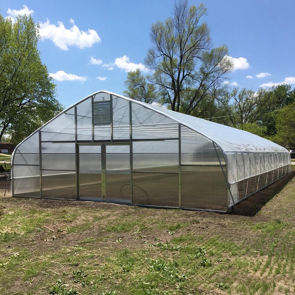 single span greenhouse 24