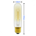 Handmade Edison Lamps Carbon Filament Clear Glass's Edison Retro Vintage Incandescent Bulb 40W/60W 220V E27 T300