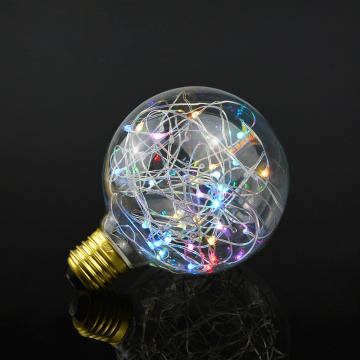 Christmas Incandescent Bulbs Garland Fairy Lights Holiday Home Decoration Retro Edison String Lights G95 E27 110V-220V LED Lamp