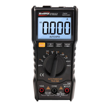 ET8101 Digital Multimeter 6000 Counts NCV Auto Range AC/DC Voltage Meter Multitester Portable Temperature Voltage/Current Tester