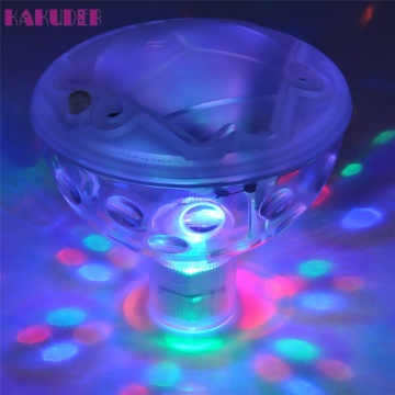 KAKUDER pool light Floating Underwater LED Disco Light Glow Show Swimming Pool Hot Tub Spa Lamp lumiere disco piscine