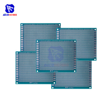 diymore 5PCS/Lot Universal PCB Board 70x90 mm 2.54mm Hole Pitch Prototype Paper Printed Circuit Panel 7x9 cm Single Sided Board