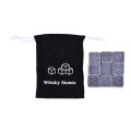 Home Bar 9 Pcs Whisky Ice Stones Wine Drinks Cooler Cubes Whiskey Rocks Granite Pouch Do Not Destroy Taste of Wine Dropship