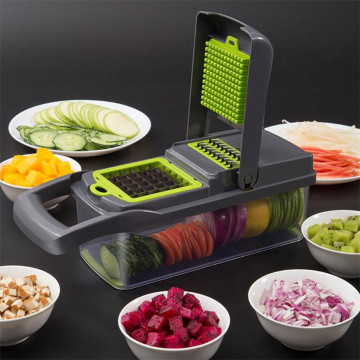 7 in 1 Multifunction Vegetable Cutter Food Slicer Dicer Nicer Vegetable Fruit Peeler Chopper Cutter Carrot Cheese Grater