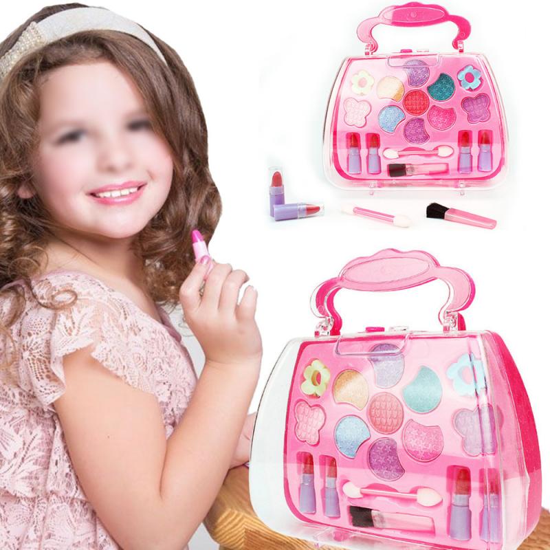 Children's Girls Makeup Toy Handbag Children Handbag Cosmetic Toy Set Princess Makeup Girls Makeup Set Kids Eco-friendly Make Up