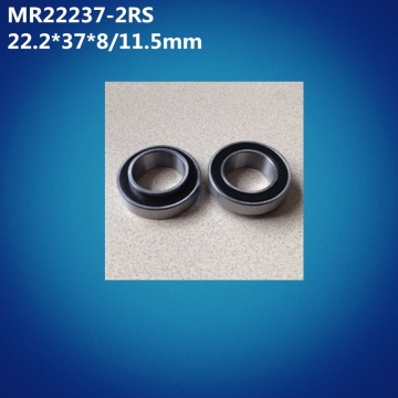 Free Shipping 1pcs MR22237-2RS (22.2*37*8/11.5mm) 22237 Balls Bicycle Bottom Bracket Repair Parts MR22237 2RS Ball Bearings
