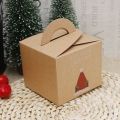 Likable Kraft Paper Box Christmas Eve Apple Box Bake West Point Boxes simple and fresh Dust-proof Home Organization High Sales