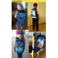 INSTANTARTS Artificial Plants Cactus Printing School Bag Set for Teenager Girl Student School Backpack Kid Book Bag Children Bag